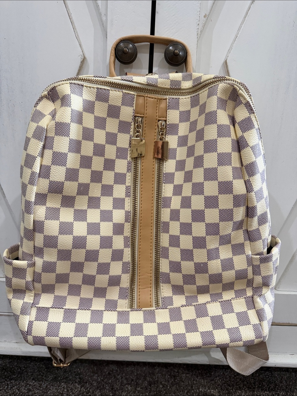 Checkerboard  Fashion Backpack